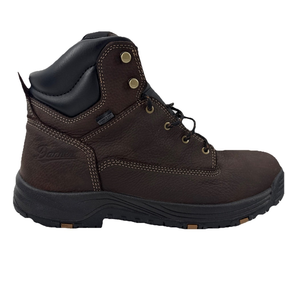Danner Caliper Boots Mens 13 Brown Leather Waterproof Work Soft Toe EH